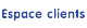 Espace reserver au client de la societe netis